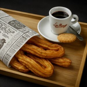 churros con chocolate
